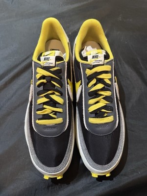 Nike LD Waffle sacai Undercover Black Bright Citron Yellow DJ4877-001 Mens Sz 14