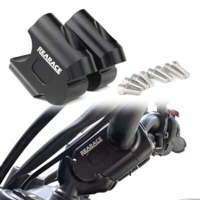 Black Handleabr Risers Aluminum Handleabr Risers Fit For Himalayan 450 2024-