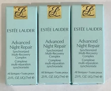 Lot Of 3 Estee Lauder Advanced Night Repair Synchronized Recovery Complex 7ml