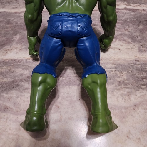 Incredible Hulk 12" Action Figure Marvel Avengers Blue Pants 2013 Hasbro Jointed - Picture 9 of 9