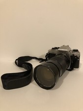 NIKON FG SLR 35mm CAMERA with VIVITAR SERIES 1 28-90MM MACRO FOCUSING ZOOM LENS