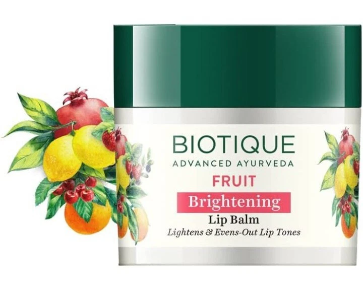 Biotique Bio 水果美白美白润唇膏,12 克 — 第 2/4 张图片