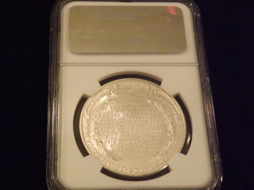 2000-P $1 Abraham Lincoln Bicentennial NGC MS 70 - Image 2 of 2