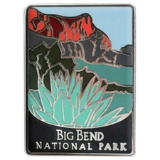 Big Bend National Park Pin - Official Traveler Series - Chihuahuan Desert, Texas