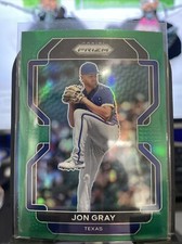 Jon Gray 2022 Prizm Green Parallel Tier II #146 Texas