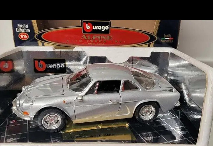ミニカー ALPINE A110 1600S 1971 1/16 Bburago 1971 Alpine A110 1600S Blue Die Cast 1:16 Bburago Special