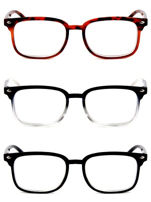 Lesebrille mit hoher Vergrößerungsleistung Unisex +4,5 +5,0 +5,5 +6,0 DX105