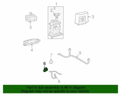 Módulo de control de frenos genuino GM 2000 Oldsmobile Pontiac Alero Grand Am GX 9356861 Foto 2 de 2