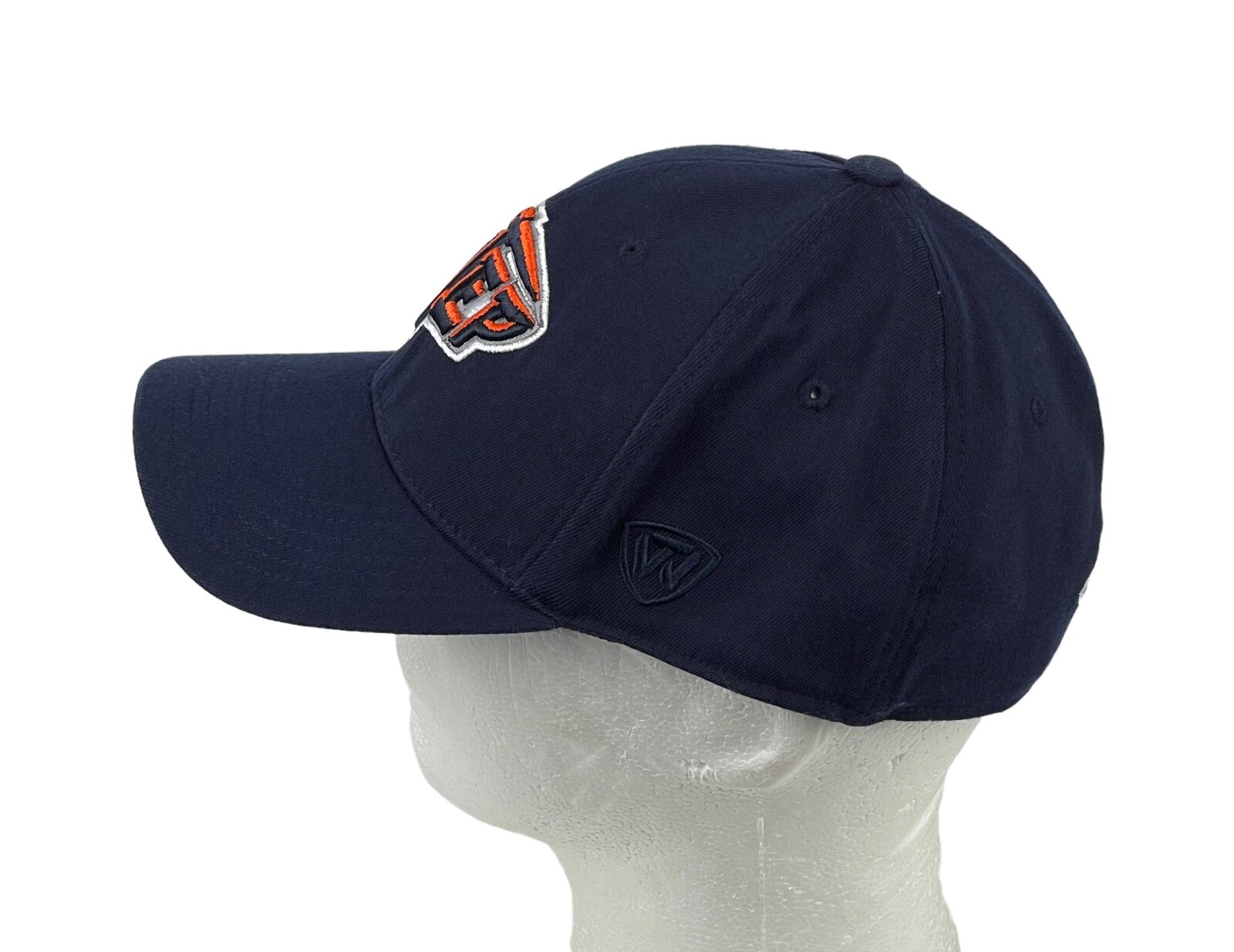 UTEP Miners Navy Blue Fitted Hat Size L/XL University Of Texas El Paso