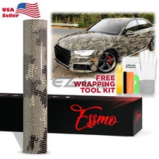 Pet Camouflage Python Digital Gloss Khaki Milan Vehicle Vinyl Wrap Decal Sticker