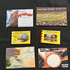 😃😎Vintage Lot 6 assorted SOUVENIR POSTCARD  FOLDERS/ALBUMS As Pictures😎😎 # 3