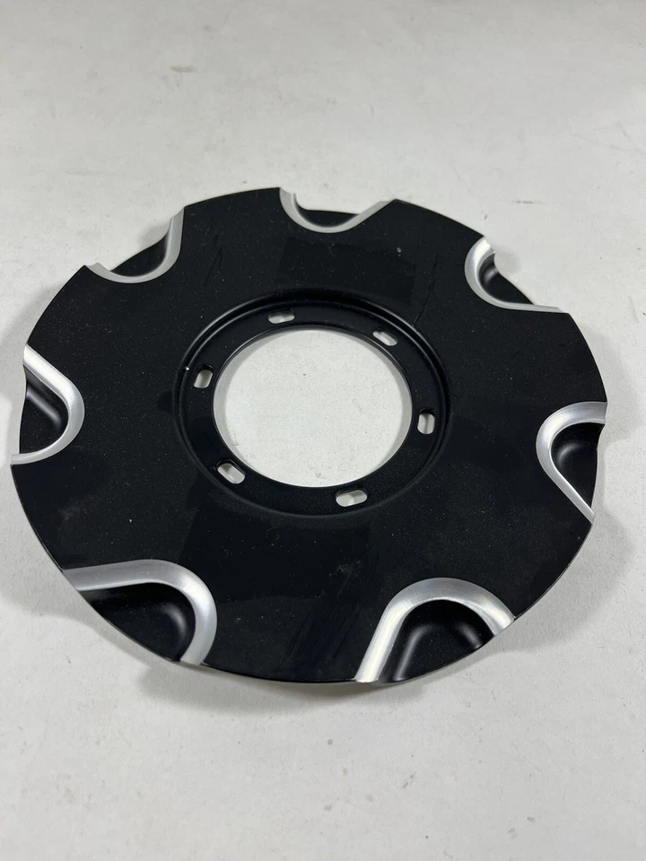 Dub Wheels Matte Black Custom Wheel Center Cap # S179L181B (1 CAP) - Image 2 of 4