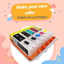 EDIBLE ink Cartridge PGI-280 CLI-281XXL Canon PIXMA TR7520 TR8520 TS6120 TS6220