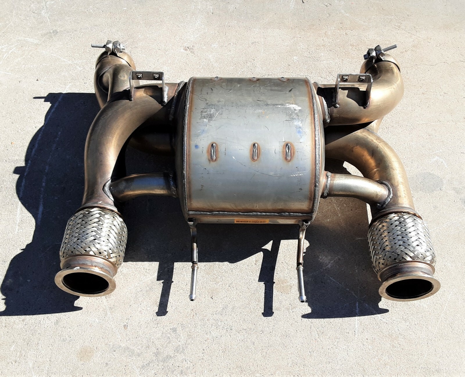 McLaren 720S Exhaust System OEM 14H0174CP 01 S14SB- Used