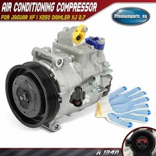 Air Conditioning Compressor for Jaguar XF I X250 Daimler XJ 2.7 6W9319D629AA New