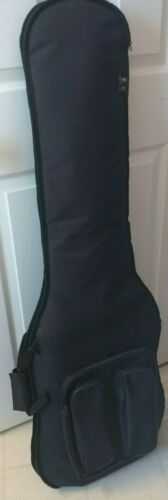 AXL Padded Bass Guitar Gig Bag w/multiple compartments & shoulder straps. VHT.