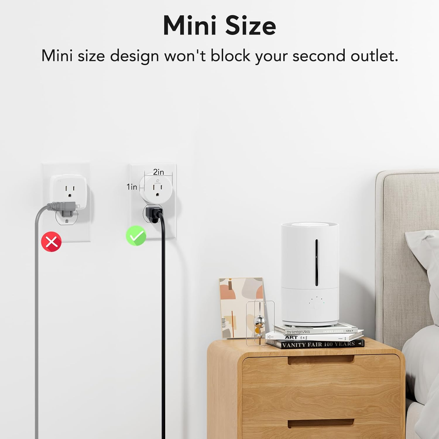 Smart Plug, Smart Home Wifi Outlet Works with Alexa & Google Home, Smart Sock...-image