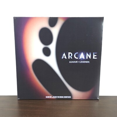 Arcane League of Legends Season 1 & 2 Official Soundtrack Vinyl Bundle - NEW