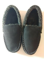 dearfoams men's memory foam slippers