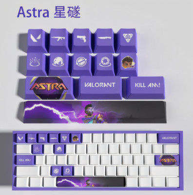 Valorant Keycaps | Different Character Sets | 14 Keycaps Set