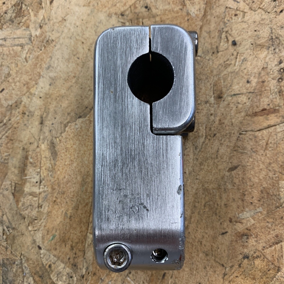 Primo Casket Stem Threadless 1 1/8 in Old School BMX Silver 4 Bolt