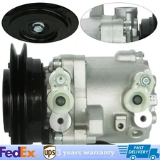 Compressor & A/C Clutch Assembly For Kubota Tractor M108S, M5040, M7040, M854 US