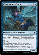 Crimestopper Sprite [Murders at Karlov Manor] Magic MTG