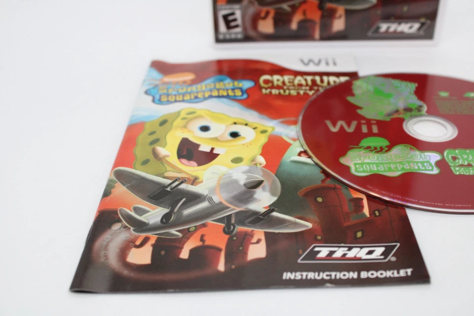 Refurbished Nintendo Wii SpongeBob SquarePants Creature from the Krusty Krab Exc - Image 3 of 4