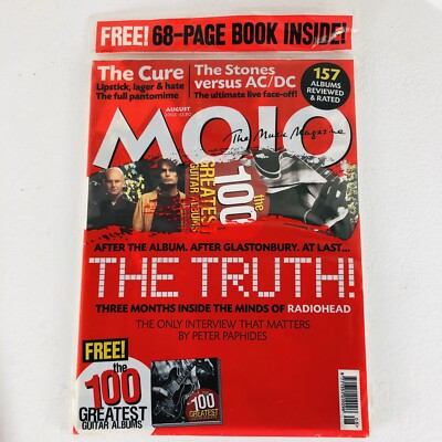 NOS Mojo Magazine August 2003 Radiohead The Cure Ac/Dc Rolling Stones