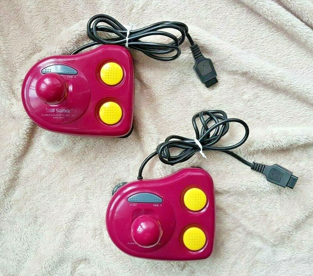 Ancien Joystick Saitek Megastick MX-130 - Console De Jeu Vintage - Non Testé - Bon état Général