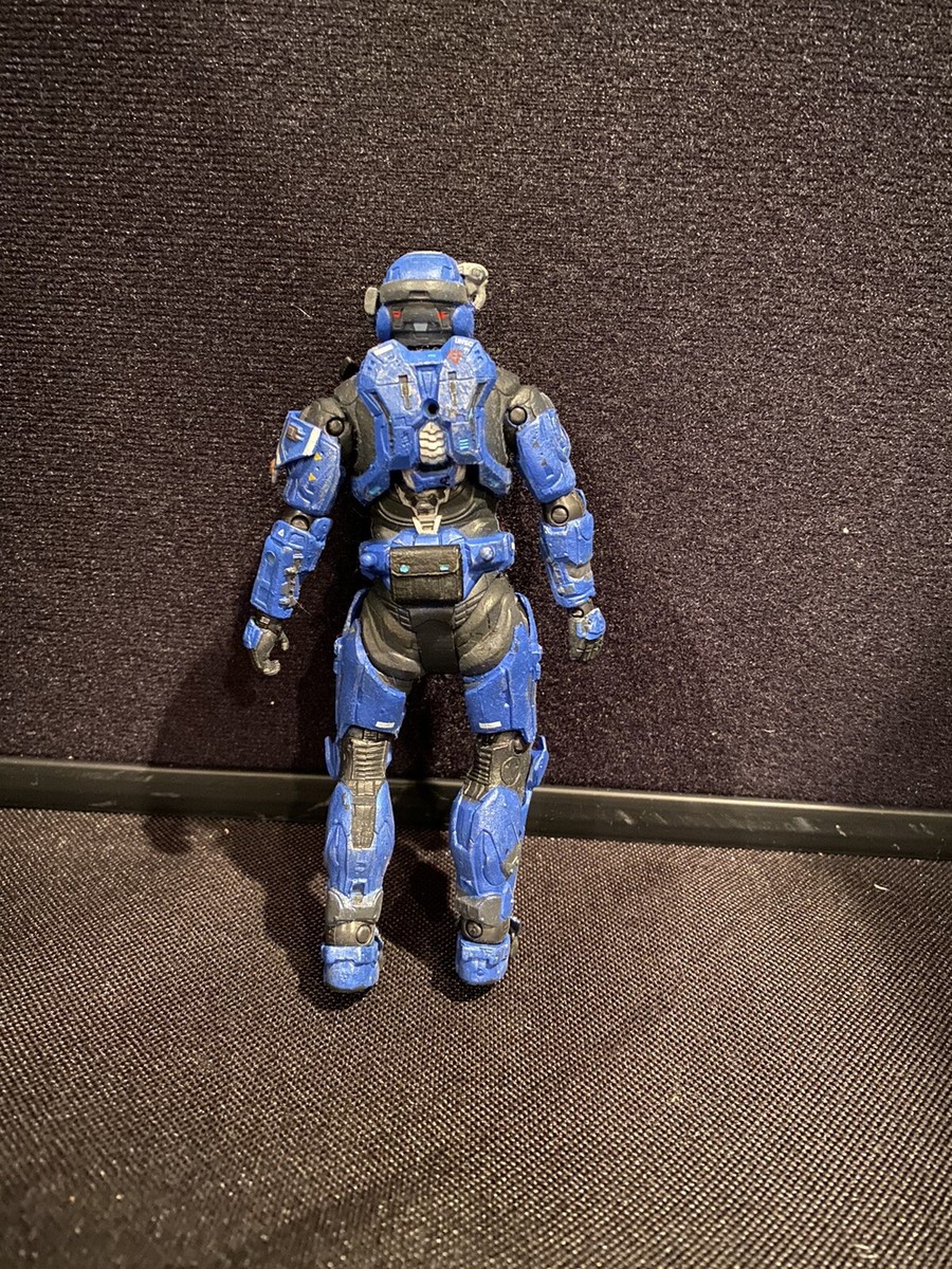 Halo Reach Blue Spartan —RARE— Halo Reach Series Action Figure | eBay