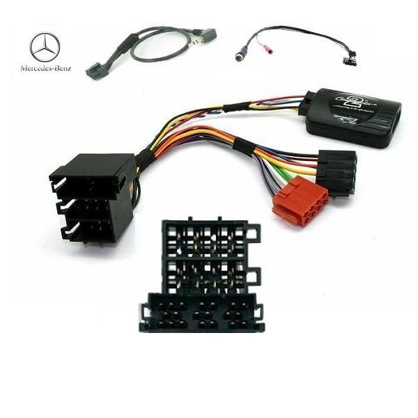 Commande volant Mercedes Classe B W245 liaison radio mini ISO