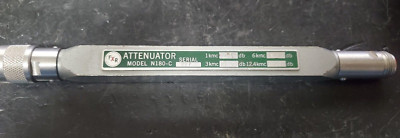 FXR N180-C Type-N Fixed Attenuator DC-12.4GHz 10dB 2 Watt -USED Good Cond tested