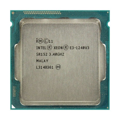 Intel Xeon E3-1231 V3 CPU 4-Core 3.4GHz 8M LGA 1150 SR1R5 80W