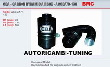 FILTRO ARIA SPORTIVO BMC CDA ALFA 147 1.6 TS 16V 105/120 CV DA 00>08 ACCDA70-130