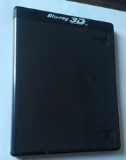 NEW! Black 10 Pk VIVA ELITE 15 mm Blu-Ray 3D Replace Case Hold 5 Discs (5 Tray) 