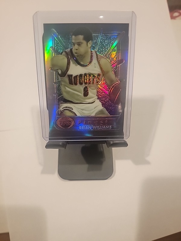 1994-95 Finest #39 Brian Williams Refractor Denver Nuggets 