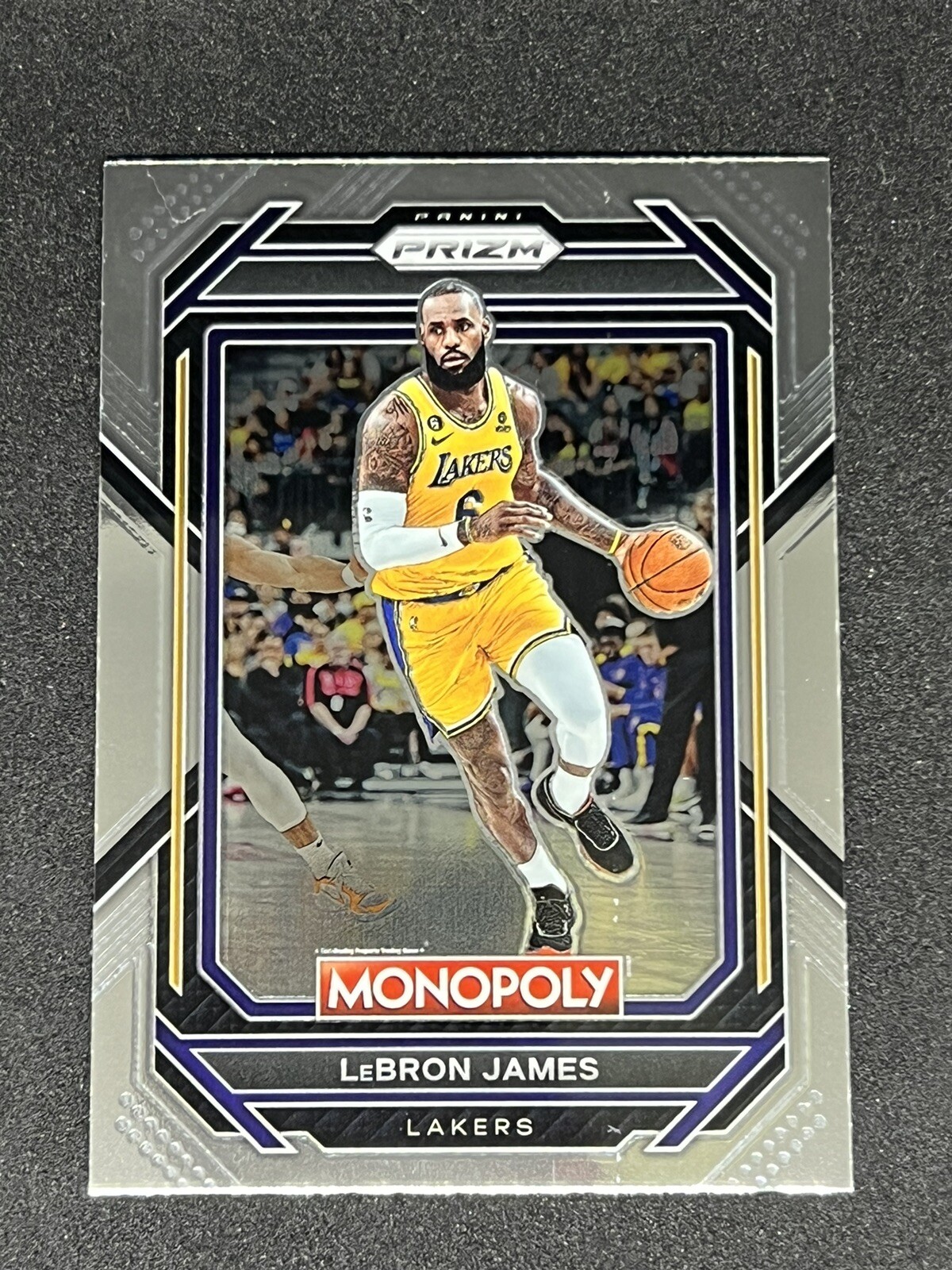 2022-23 Panini Monopoly Prizm Basketball LeBron James Base Card #40