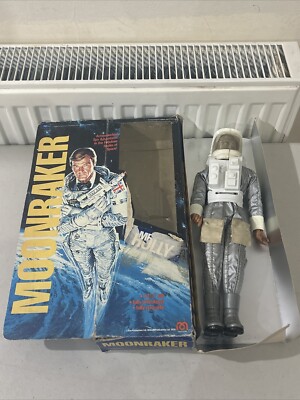 MEGO (1979) MOONRAKER - JAMES BOND 007 12.5  BOXED ACTION FIGURE - (Roger Moore)