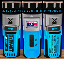 DeWALT 20V Max Power Drill Mechanic Blue Cup Mug Tumbler 20oz