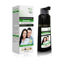 Champu Para Cubrir Canas Cabello Negro Hierbas Naturales Brillo NUEVO 2022