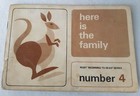 Here Is The Family, Rigby Beginning to Read No.4, 1967, softcover