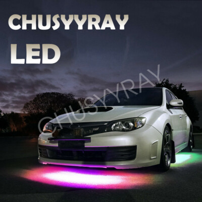 RGB Strip Under Car Tube Underglow Underbody System Neon Lights Kits 36 LED USB