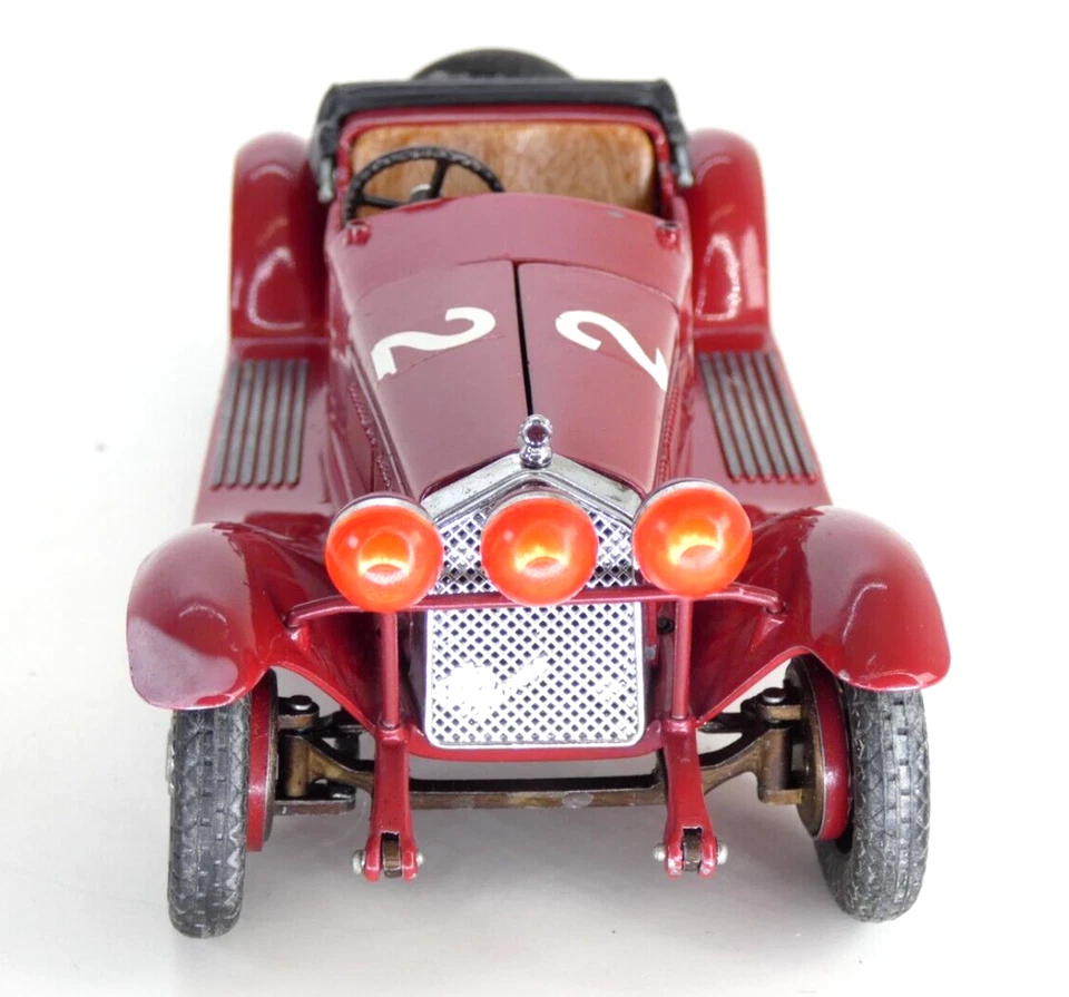 Togi Alfa Romeo 6c 1750 GS Tazio Nuvolari 1:23 Toy Car Rare Mille Miglia 1930 - Image 2 of 4
