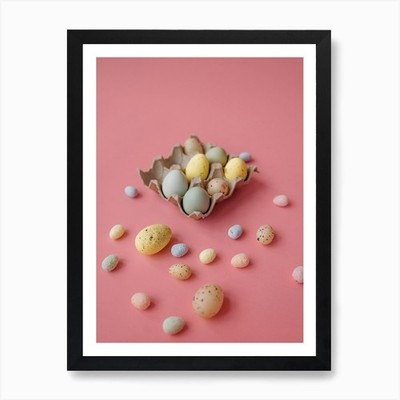 Ostereier 616 Kunstdruck gerahmt Wandbild Poster Leinwanddruck Bild