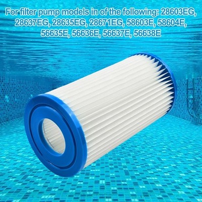 2 Stück Für Intex Easy Swimming Pool Typ A / C Filterpatronen Ersetzen Modell