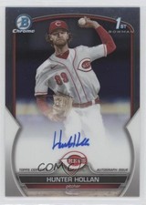 2023 Bowman Draft Chrome Prospect Auto Hunter Hollan #CDA-HH Auto 12g7