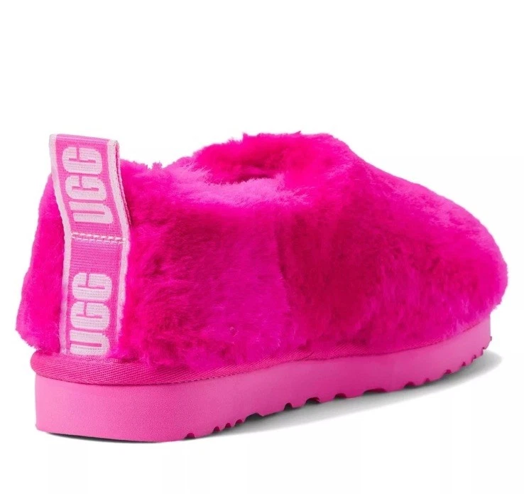 UGG Classic Cozy Bootie Shearling Rock Rose Pink In / Outdoor Slippers Womens 6 - Image 4 of 4