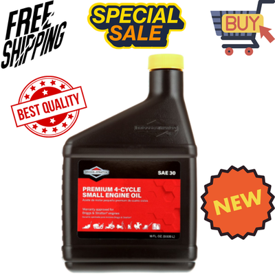 #ad Briggs amp; Stratton 100005 SAE 30W 4 Cycle Engine Oil 18 oz. Bottle Free Shipping $6.45