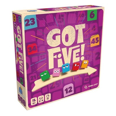Got Five! Familienspiel Gesellschaftsspiel für 2-4 Spielende ab 8 Jahren DE 